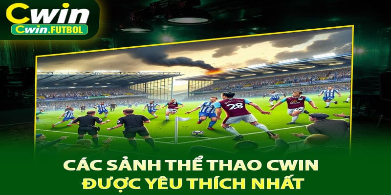 Các sảnh thể thao Cwin được yêu thích nhất